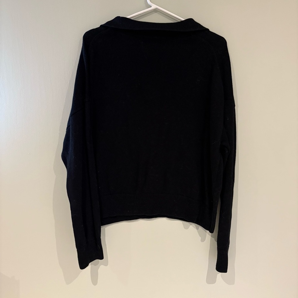 ☀️Classic Black Knit Sweater XL - Picture 3 of 5
